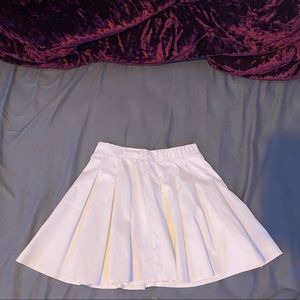 Whites Flare Skirt